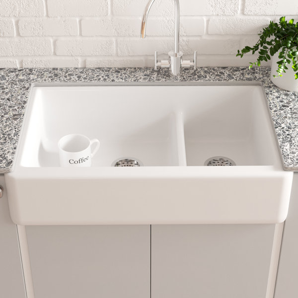 K-6427-0,7,FD Kohler Whitehaven Smart Divide 36" L x 22" W Farmhouse